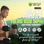 90 Shilajit Capsules for Men & Women 22000mg with 50% shilajit Fulvic acid organic Himalayan Natural Shilajit for Men Pure Shilajit Extract 85+Trace Mineral Supplements for Women Energy Boost-USA Made