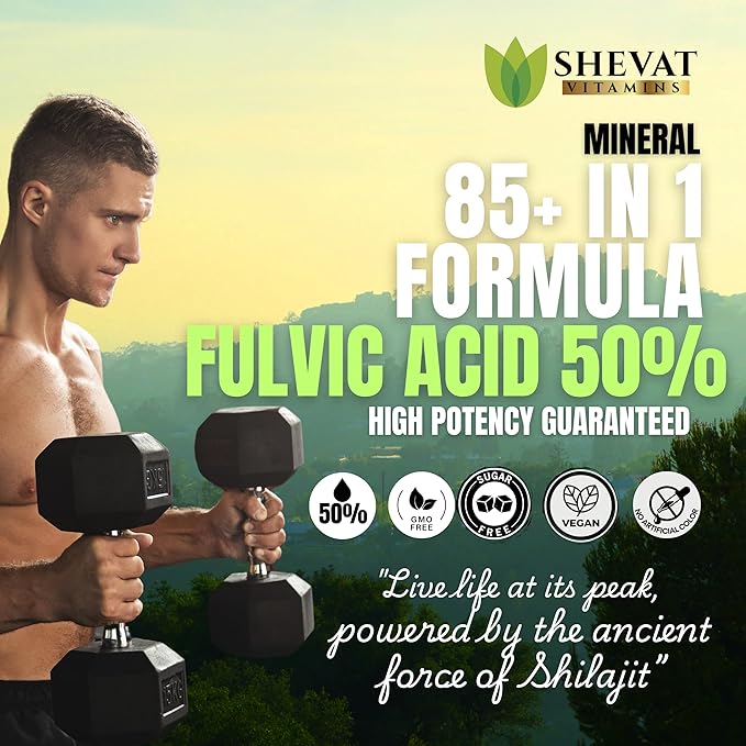 90 Shilajit Capsules for Men & Women 22000mg with 50% shilajit Fulvic acid organic Himalayan Natural Shilajit for Men Pure Shilajit Extract 85+Trace Mineral Supplements for Women Energy Boost-USA Made