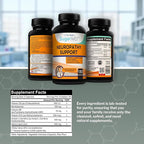 SugarMD Neuropathy Support Supplement – 180 Nerve Supplement Capsules with Alpha Lipoic Acid, Benfotiamine & Vitamin D3 B6 B12 - Nerve Support for Feet Hands Fingers & Legs - 90 Day Supply