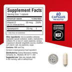 Prevagen Extra Strength - 60 Capsules (2 Month Supply) | Formulated for Your Brain | 20mg of Apoaequorin Plus Vitamin D3