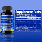 Potassium Magnesium Supplement, 1600mg Liposomal Magnesium Aspartate, Potassium Chloride, with Zinc, K2, Vitamin B1 for High Blood Pressure, Support Vascular, Bone & Leg Cramps, 120 Veg Capsules