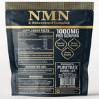NMN & Resveratrol Complex, 1000mg, 120 Capsules, Dietary Supplement with Pterostilbene, Quercetin, TMG, Coenzyme Q10, BioPerine