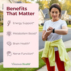 Vitamin B12 1000 mcg – Chewable Methylated B12 (Methylcobalamin B12) for Energy & Metabolism Support – Methylated B Complex for Superior Absorption – 100 Natural Cherry-Flavored Tablets - Vegan