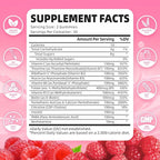 2 Pack Vitamin B Complex Gummies, All B Vitamins + Methyl B12, B1, B2, B3, B5, B6, Biotin, Methylfolate, Vitamin C, Choline, Inositol, PABA for Energy & Immune Support, Raspberry, 120 Count