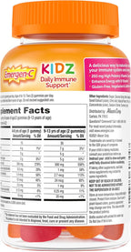 Emergen-C Kidz Daily Immune Support Dietary Supplements,Flavored Gummies with Vitamin C and B Vitamins,Fruit Fiesta Flavored Gummies -,44 Count (Pack of 2)