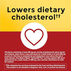Nature Made CholestOff Plus, Dietary Supplement for Heart Health Support, 100 Softgels, 25 Day Supply