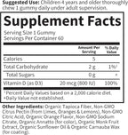 Garden of Life Kids Organic Vitamin D3 Gummies with 800 IU (100% Daily Value) for Strong Bones,Teeth,Brain & Immunity – Non-GMO,No Gluten,Vegetarian,Sugar Free,Orange Flavor,60 Count(Pack of 2)