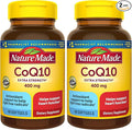 Nature Made CoQ10 400mg Softgels,Dietary Supplement for Heart Health Support,40 Day Supply,40 Count (Pack of 2)