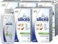 Hübner Original Silicea Gel 17 fl oz / 500 ml, 5 Pack, for Hair, Skin, Nails, and Connective Tissue, Pure Colloidal Silica Gel Formula, No Additives or Preservatives
