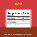 Natural Factors - Rutin 250mg, A Citrus Bioflavinoid, 90 Capsules