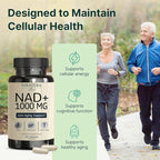 VINATURA NAD Supplement 1000mg - Pure NAD Supplement for Anti-Aging