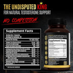Apex Testosterone Supplement for Men – 11-in-1 Formula with Ashwagandha, Fenugreek Capsules, Tongkat Ali, Shilajit for men, Stinging Nettle Root, Vitamin D, Zinc & Boron – Natural Vitality & Energy
