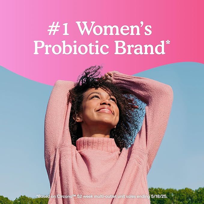 Garden of Life Raw Probiotics Vaginal Care - 50 Billion CFU - 38 Probiotic Strains - Supports Vaginal & Urinary Tract Health - Shelf Stable - 30 Vegetarian Capsules