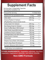 URIC Acid - Joint Comfort & Kidney Support Formula with Tart Cherry Extract, Milk Thistle, Celery Seed, Uric Acid Flush Supplement - 1 Bottle 60 Capsules