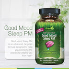 Irwin Naturals Melatonin Plus 5-HTP & Rhodiola – 54 Liquid Soft-Gels – Calm, Relaxation & Sleep Support - 2 Pack