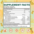 Alpha Lipoic Acid Gummies 600mg - Nerve Savior for Neuropathy with Vitamin B1 B6 B12 C E Biotin Coenzyme Q-10 - Brain Health and Nerve Support Antioxidant - Vegan, Sugar-Free - 60 Gummies