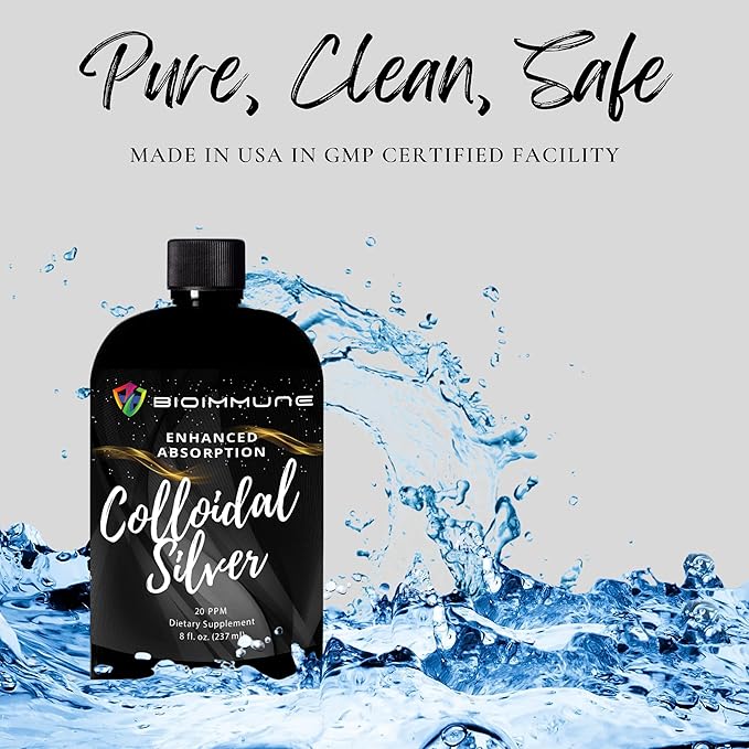 Colloidal Silver Hydrosol Immune Support. Highest Bio-Availability. Clean, Pure & Safe – 99.999% Pure Silver. 3rd Party Verified, Made in USA. Will Remove Unwanted Tiny Visitors