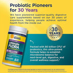 Renew Life Probiotic Colon Care Probiotic Capsules, Daily Supplement Offers Colon Support, L. Rhamnosus GG, Dairy, Soy and gluten-free, 80 Billion CFU, 30 Count