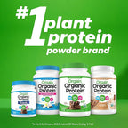 Orgain Organic Vegan Protein Powder, Horchata - 21g Plant Based Protein, 9g Prebiotic Fiber, Low Net Carb, No Lactose Ingredients, No Added Sugar, Non-GMO, For Shakes & Smoothies, 2.03 lb