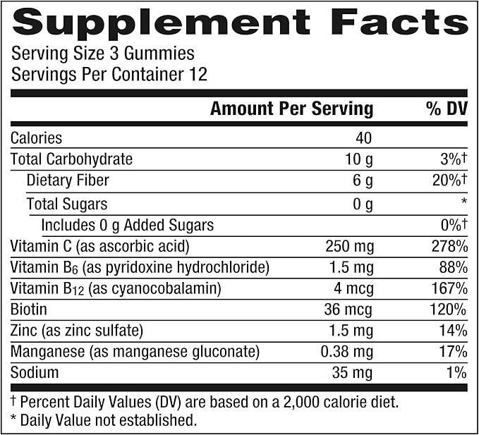 Emergen-C Zero Sugar Immune Support Kidz Gummies, 36 Count (Pack of 2)