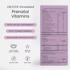 Perelel 2nd Trimester Prenatal Pack, Multivitamin with Magnesium, Omega 3, Iron & Calcium, Nutritional Support for Second Trimester Wellness, Soy & Gluten Free, Non GMO, 30 Daily Pill Packs