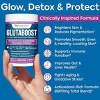 6970mg Glutathione Powder for Skin Brightening Enhanced with Collagen & Vitamin C | Brightens Skin, Fades Dark Spots & Melasma, Anti-Aging Antioxidant | Supports Immune, Gut & Liver Health