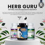 Immuniherb Immune Support Supplement – Herbal Immunity Supplement with Ginger, Forsythia, Licorice Root, Vitamin C & Zinc – Natural Immune Boosters for Daily Support, Non-GMO – 60 Veg Capsules