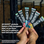 GHOST Hydration Sticks, Electrolyte Powder Packets, Lemon Crush - 24 Sugar Free Instant Electrolyte Drink Mix - Caffeine-Free Daily Hydration & Immune Support with Clean Formula