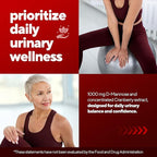 D-Mannose Supplements for Women – USA Made D-Mannose with Cranberry & Vitamin C – Cranberry Pills for Women for Urinary Tract & Bladder, Immune Support – 90 Vegan Capsules