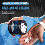 Animal Creatine Chews – 5g Creatine Monohydrate Tablets for Strength, Power & Training Recovery Support – Enhanced Absorption with AstraGin® – Convenient Chewable Format – 120 Tablets