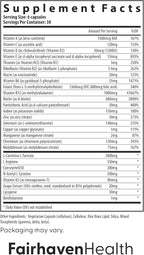 Fairhaven Health FH Pro for Men | Clinically Studied Premium Prenatal Fertility Supplements for Men | Male Fertility Supplements | Count and Motility Support Pre-Conception for Him | 180 Capsules