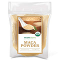 Healthworks Superfoods Organic Maca Powder Raw - 16 Oz / 1 Lb - Certified Organic Flour Use - Keto, Vegan & Non-GMO - Premium Peruvian Origin - Breakfast, Smoothies, Baking & Coffee - Antioxidant