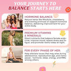 Q'ankyaq D mannose Gummies for Women, Kidney Cleanse Detox & Repair Gummies, PMS Support for Women, Hormone Balance with Evening Primrose Oil