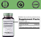 Thyroid Support for Women, Iodine Supplements for Thyroid, 225mg – Natural Metabolism & Energy, Organic Seaweed from North Atlantic Ocean, Plant-Based, Non-GMO - 100 Tablets