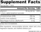 Source Naturals DIM, Diindolylmethane 200mg with BioPerine, Vitamin E & More - 60 Tablets
