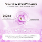 UltraThistle Advanced Milk Thistle Supplement – 1080mg Silybin Phytosome for Superior Absorption – Liver Support, Detox & Enzyme Health – Non-GMO, Gluten Free, Soy Free – 90 Capsules (30-Day Supply)