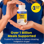 Enzymedica Digest Gold + ATPro, Maximum Strength Enzyme Formula, Fast-Acting, Helps Digest Large Meals, Prevents Bloating and Gas, 120 Capsules