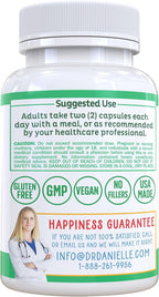 Dr. Danielle Probiotic - Probiotics for Women and Men, Adults by Dr. Danielle - Shelf Stable Probiotic Supplement - No Refrigeration Necessary - Bacillus - 60 Capsules
