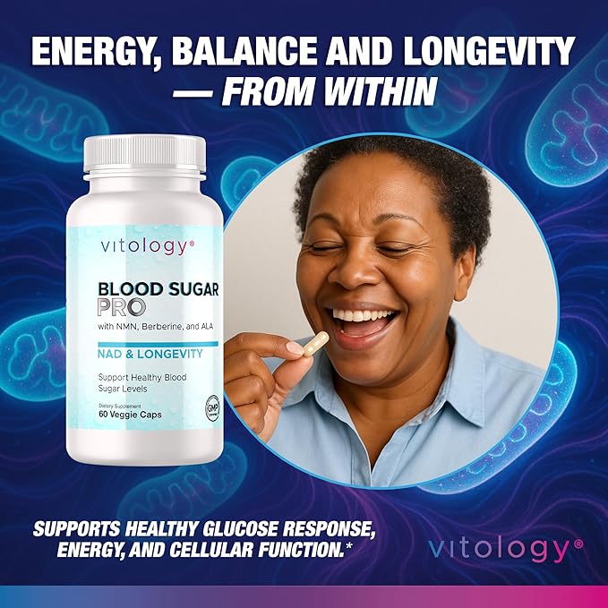 Metabolic Balance PRO – Cellular Energy & Nutrient Utilization Support – NMN, Berberine, Urolithin A, Resveratrol – 60 Veggie Capsules