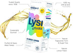 LYSI Liittles Childrens's Omega Lemon Cod Liver Oil, 8.12 OZ