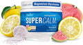 Nello Supercalm Powdered Drink Mix, Yuzu Guava, L Theanine, Ksm-66 Ashwagandha, Magnesium Glycinate, Vitamin D 3, Supplements for Relaxation & Focus, No Sugar, Non GMO, On The Go, 30 Srvgs