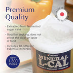 Umeken Mineral L-Cal Calcium with Vitamin D3, 2 Month Supply, Water Soluble Ball Format with Magnesium & Minerals, Fast Absorbing Calcium Magnesium D3 Supplement, 1,300 Balls, 130g, Pack of 1