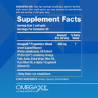 OmegaXL Joint Support Supplement, Natural Muscle Support (60 Softgels) & VitaminXL Vitamin C Supplement for Antioxidant Support, Helps Immune Health and Collagen Production (30 Vegan Capsules)