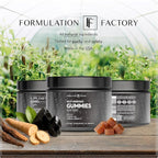 Formulation Factory Self Obsessed Shilajit Gummies for Men, Tongkat Ali + Fadogia Agrestis Supplement, Energy, Strength, Drive & Vitality Support, Natural Masculinity Formula, 60 Count (Pack of 1)