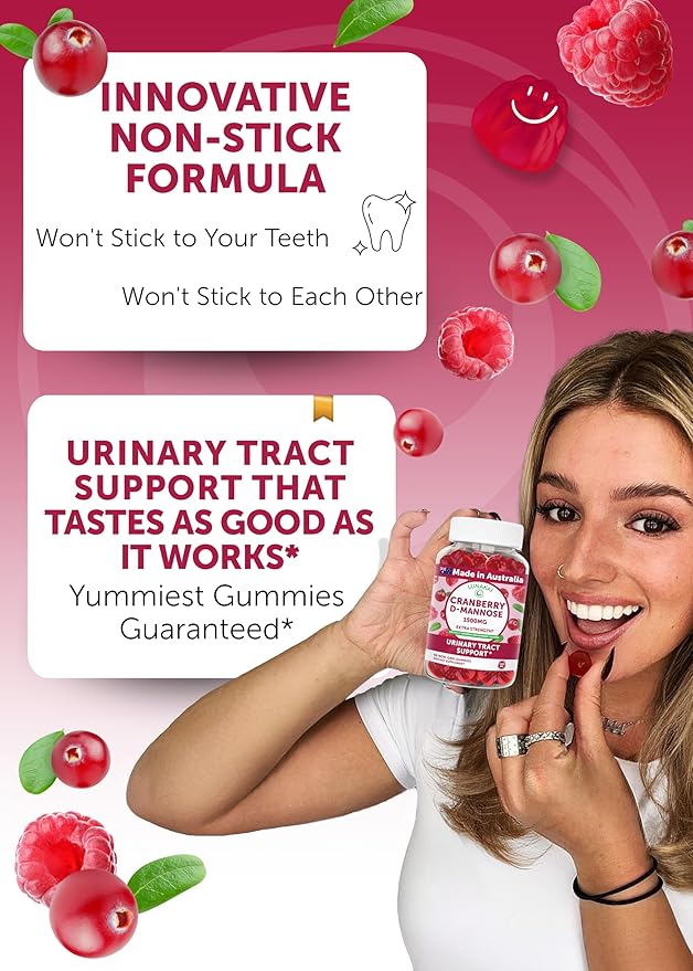 Lunakai Cranberry D-Mannose + Women’s Multivitamin Gummies Bundle – Naturally Flavored, Non-GMO – 60ct Each