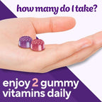 Vitafusion Womens Multivitamin Gummies, Berry Flavored Daily Vitamins for Women with Vitamins A, C, D, E, B-6 and B-12, 150 Count, 75 Day Supply, 150 Count