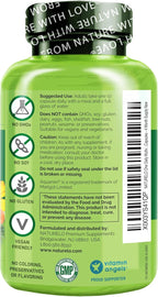 NATURELO One Daily Multivitamin for Women 50+ (Iron Free) - Menopause Support for Women Over 50 - Whole Food Supplement - Non-GMO - No Soy - 120 Capsules - 4 Month Supply