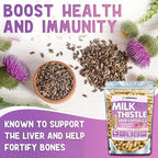 XPRS Nutra Milk Thistle Seed Capsules - 360 Count (6 Month Supply) Premium Milk Thistle Supplement Rich in Silymarin to Support the Liver and Digestion - Pure, Non-GMO Cardo Mariano Pills