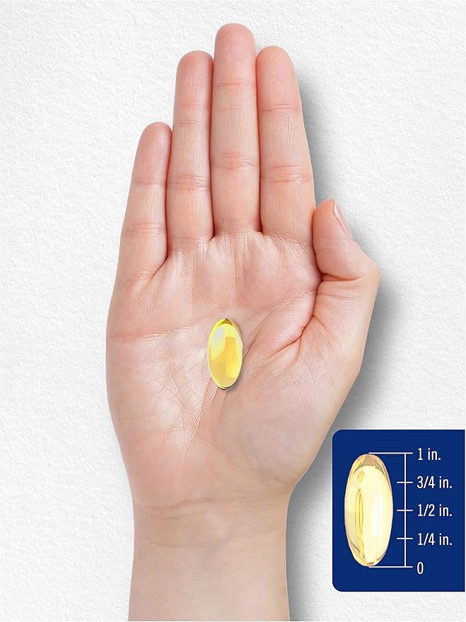 Carlyle Fish Oil 3000mg | 900mg Omega 3 | 200 Softgels | Lemon Flavor | Non-GMO and Gluten Free Supplement