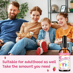 Liquid Iron Supplement for Kids, Women & Men - with Calcium, Zinc, Kids Multivitamin with Iron Drops - Immune Support, Blood Builder & Energy Support for Iron Deficiency, Anemia, Vegan 2 Fl Oz